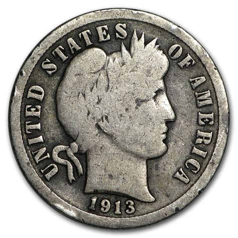 Buy 1913 Barber Dime Good/VG | APMEX