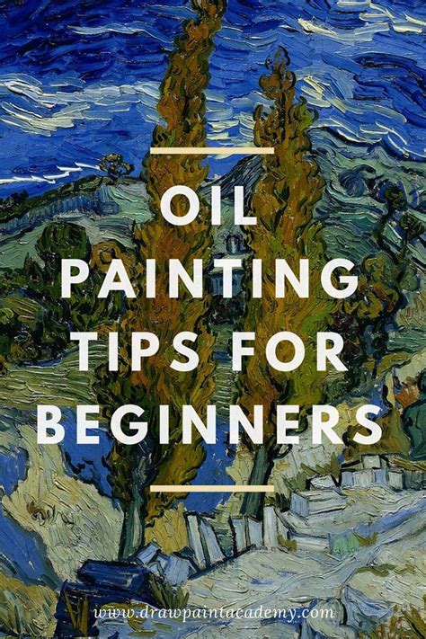 Oil Painting Tips For Beginners