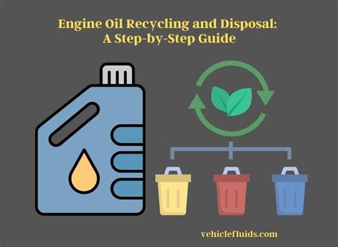 Engine Oil Recycling And Disposal: A Step-by-Step Process - Vehicle Fluids