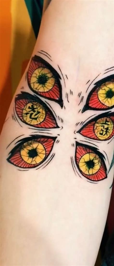 Kokushibo eyes tattoo | Boas ideias para tatuagem, Tatuagens legais, Tatuagem estilo tradicional