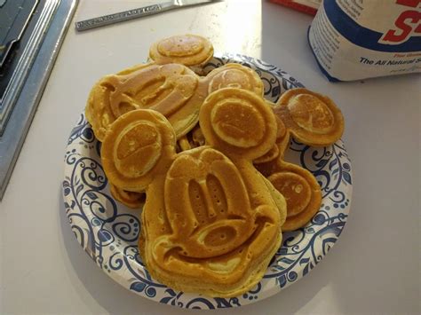 Mickey Waffles and Mickey Mouse Waffle Maker