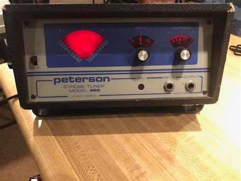 Peterson 450 Strobe Tuner | Reverb