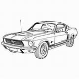 Ford Mustang Coloring Pages Free & Printable sketch template