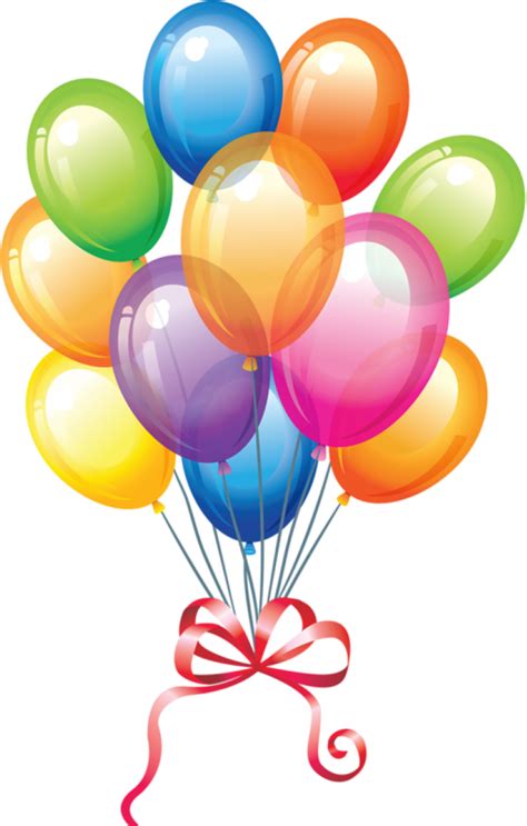 Download Birthday Balloons Free Birthday Balloon Clip Art Clipart - Balloons Clipart - Png ...