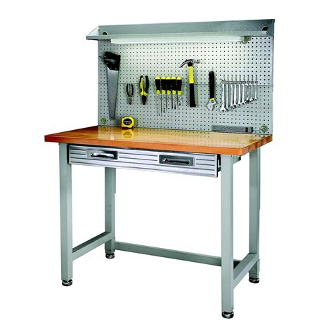 Workbench With Pegboard And Drawer - Cool Product Critical reviews, Bargains, and Buying Suggestions