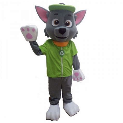 Paw Patrol Rocky Dog Mascot Costume