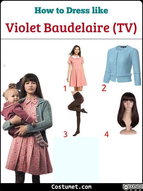 Violet Baudelaire (A Series of Unfortunate Events) Costume for Cosplay ...