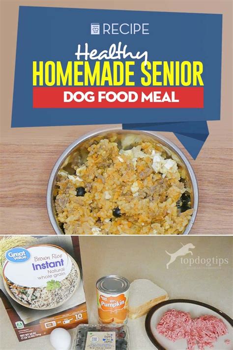 Homemade Senior Dog Food Recipe (with Video and Tips)