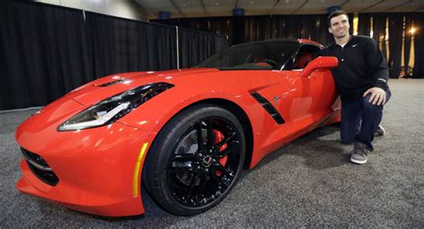 Super Bowl XLVII MVP Joe Flacco Receives the Keys to a 2014 Corvette ...