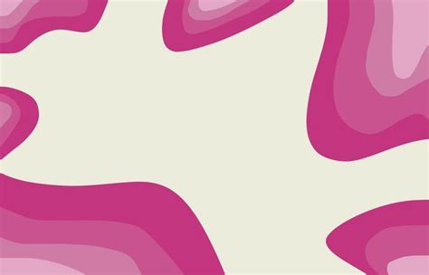 an abstract pink and white background with wavy shapes