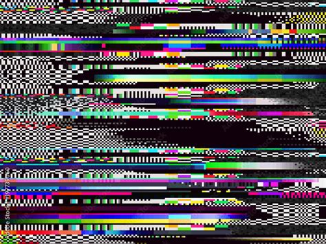 Computer Glitch Texture