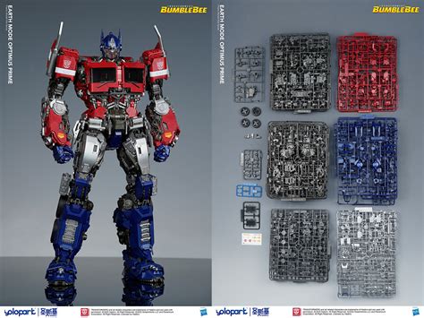 Yolopark Bumblebee Movie Earth Mode Optimus Prime PLAMO (Model Kit) Production Sample ...