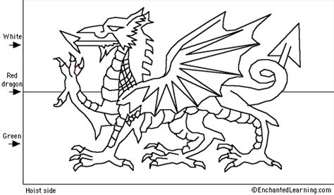 Flag of Wales Quiz/Printout - EnchantedLearning.com