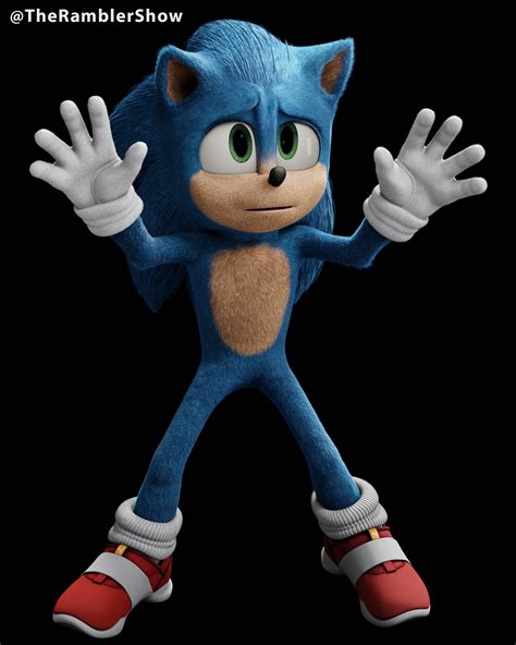 56 Ideas For Sonic The Hedgehog Movie 3d Model - Free Mockup