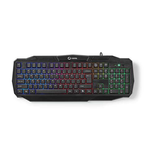 Wired Gaming Keyboard | USB 2.0 | Membrane Keys | LED | US ...