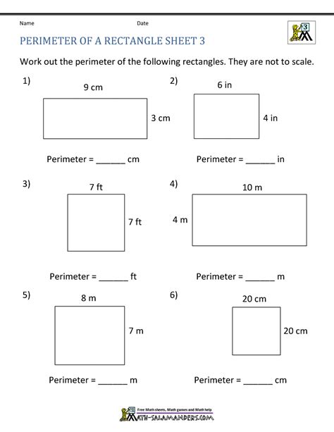 Perimeter of a Rectangle