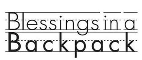 BLESSINGS IN A BACKPACK Trademark of BLESSINGS IN A BACKPACK, INC.. Serial Number: 86967494 ...