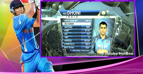 MS Dhoni Classic 134 Runs - England Vs India 2nd ODI 2017 | Highlights ...