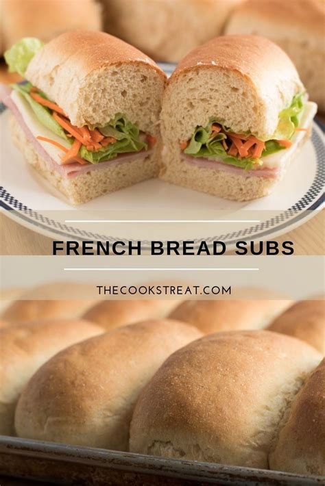 French Bread Subs | The Cook's Treat | Recipe | Sandwich bread recipes ...