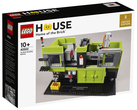 LEGO House Limited Edition 40502 Teglstøbemaskinen: Alt hvad du behøver ...