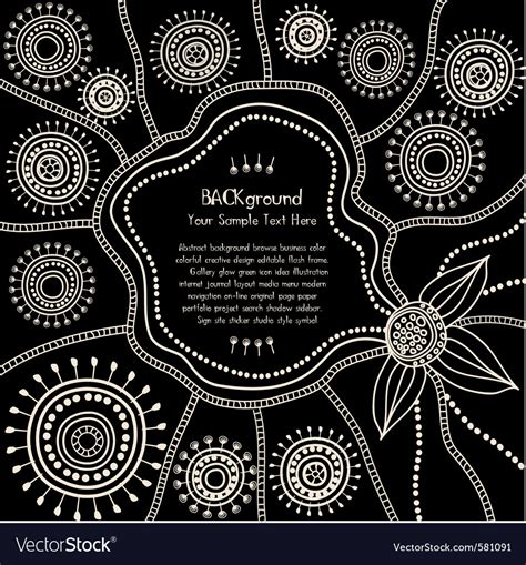 Ethnic background Royalty Free Vector Image - VectorStock