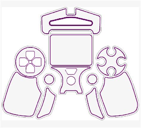 Printable Ps4 Controller Skin Template - Printable Templates