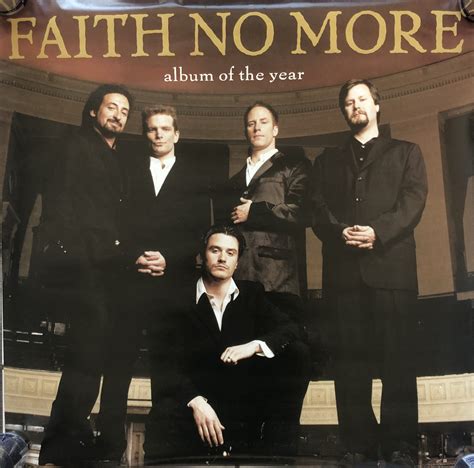 Faith No More – “Album of the Year” album promo 24″x24″ | Buy Heavy ...