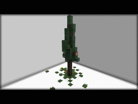 Spruce Tree [Schematic Bundle] - 6 Designs / Different Sizes Minecraft Map