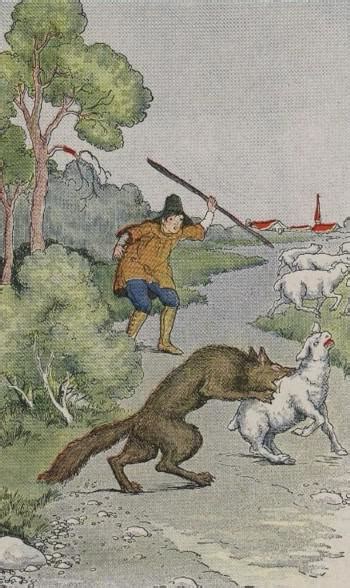 The Shepherd Boy And The Wolf by Aesop