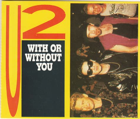 U2 - With Or Without You (CD) | Discogs