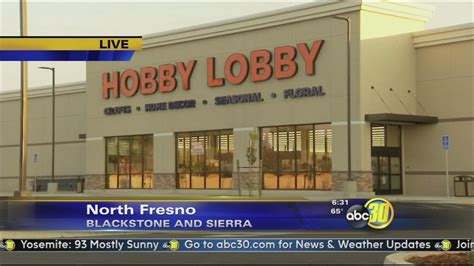 Hobby Lobby opens new store in north Fresno - ABC30 Fresno