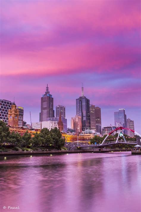 Pink Skyline by Pascal_Photography | 500px | Melbourne tourism ...