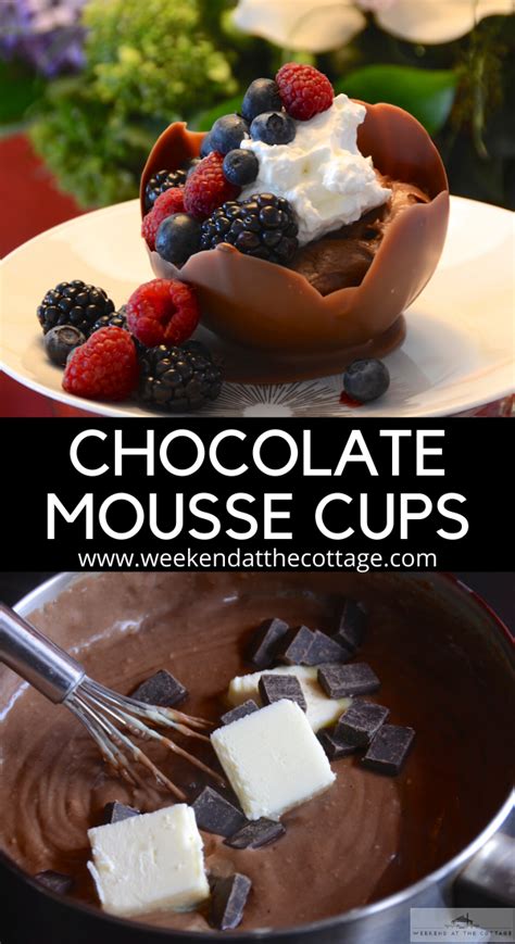 Chocolate Mousse Cups - Easy!