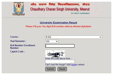 CCSU BEd Result 2020 Declared At ccsuniversity.ac.in, Check Details ...