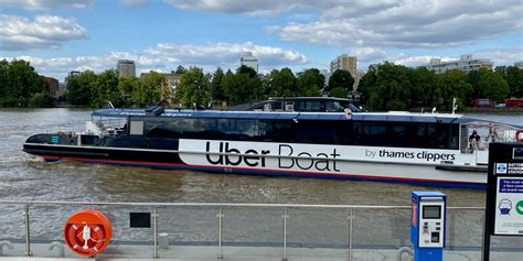 My Uber Boat Ride Down London's River Thames: PHOTOS - Business Insider