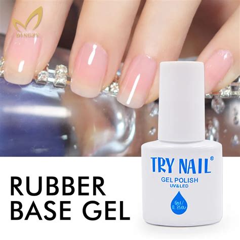 Soak Off Gel Nail UV LED Lamp Gel Polish Clear No Wipe Top Coat Base Coat Vernis Semi Permanent ...