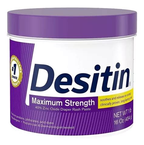 Desitin Bebe Máxima Potencia Morada Crema Original 16oz 1lb | MercadoLibre