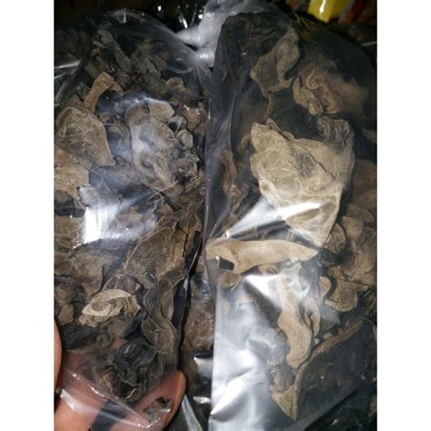 Jual jamur kuping / dried black fungus 50 gr | Shopee Indonesia