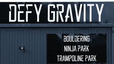 Bouldering, trampoline and ninja park Defy Gravity is coming to ...