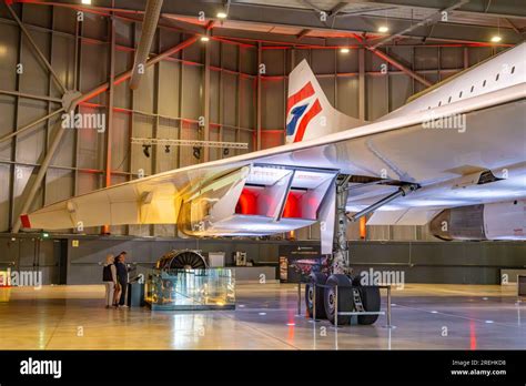 Concorde at Bristol Aerospace Museum Stock Photo - Alamy