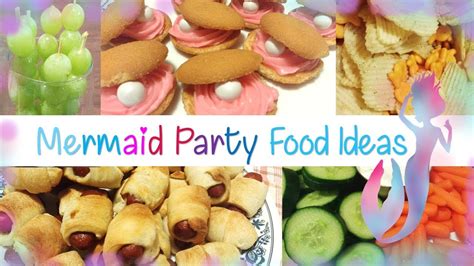 Mermaid Snacks For.kids - Mermaid Under The Sea 4th Birthday Party With ...