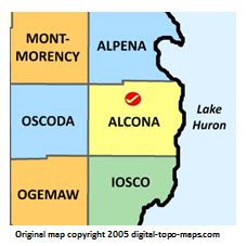 Alcona County, Michigan Genealogy • FamilySearch