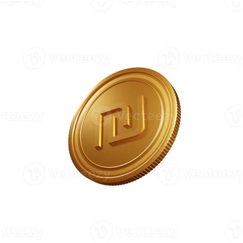 Currency Symbol Israeli New Shekel 3D Illustration 12229354 PNG