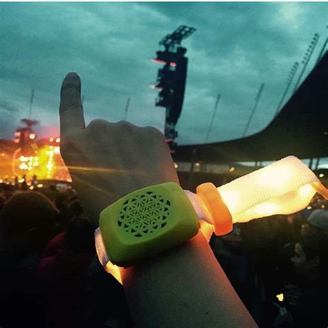 Amazing experiences with Audio-Playback light-up wristbands, now on tour with Coldplay, are ...