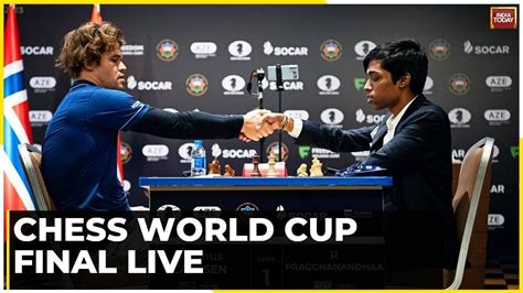 Chess World Championship 2023 Final Live | Praggnanandhaa Vs Magnus Carlsen Live| Chess WC Final ...