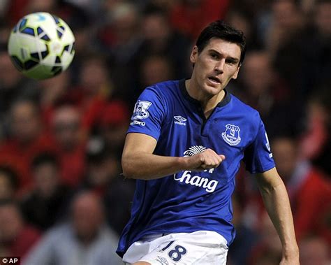 Everton midfielder Gareth Barry is the fourth all-time booked player in Premier League history ...