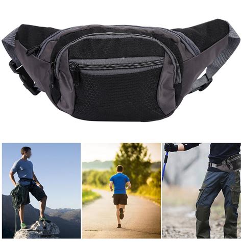 YLSHRF - YLSHRF Bum Pack, Waist Bag,Outdoor Large Capacity Waterproof Nylon Multi-Functional ...