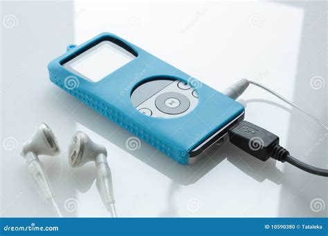 Portable media player stock photo. Image of modern, lifestyle - 10590380