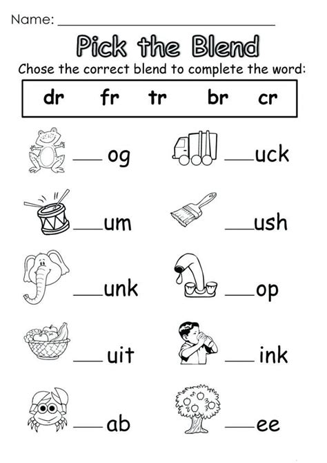 Kindergarten English Worksheets - Best Coloring Pages For Kids ...