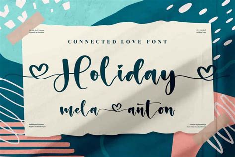 Holiday Font - Dfonts